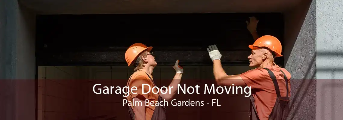 Garage Door Not Moving Palm Beach Gardens - FL