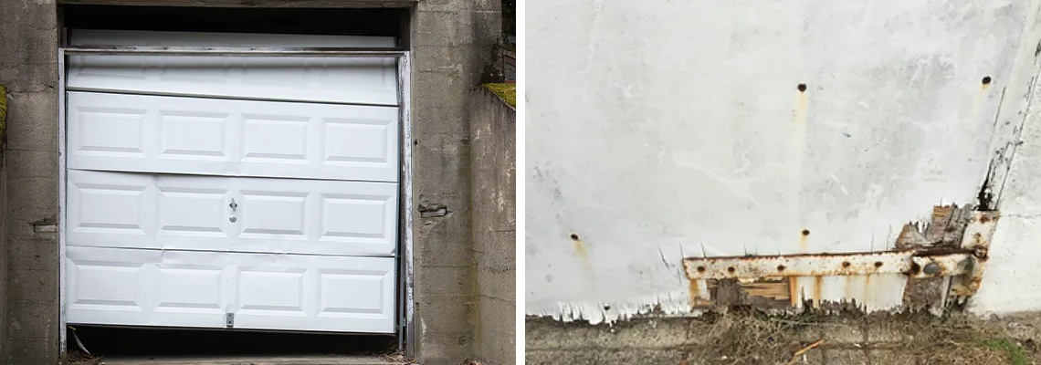 Rotten Commercial Garage Door Repair in Palm Beach Gardens, FL