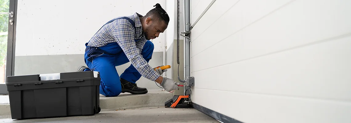 Garage Door Track Repair in Palm Beach Gardens, FL