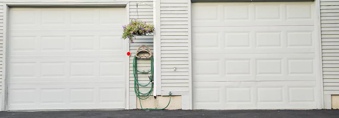 Sectional Garage Door Dropped Down Repair in Palm Beach Gardens, Florida